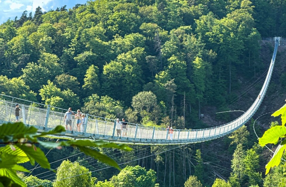 Hängebrücke hoch9_Highwalk Rotenburg_@Erlebnisregion Mittleres Fuldatal