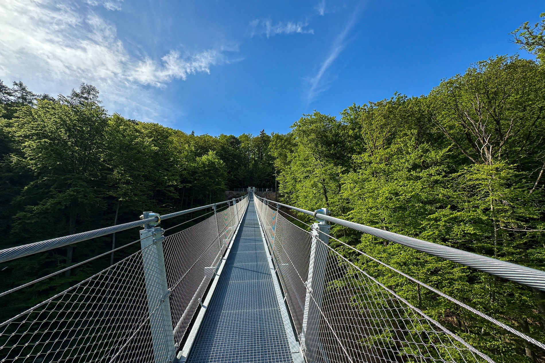 Hängebrücke quer7_Highwalk Rotenburg_@Erlebnisregion Mittleres Fuldatal