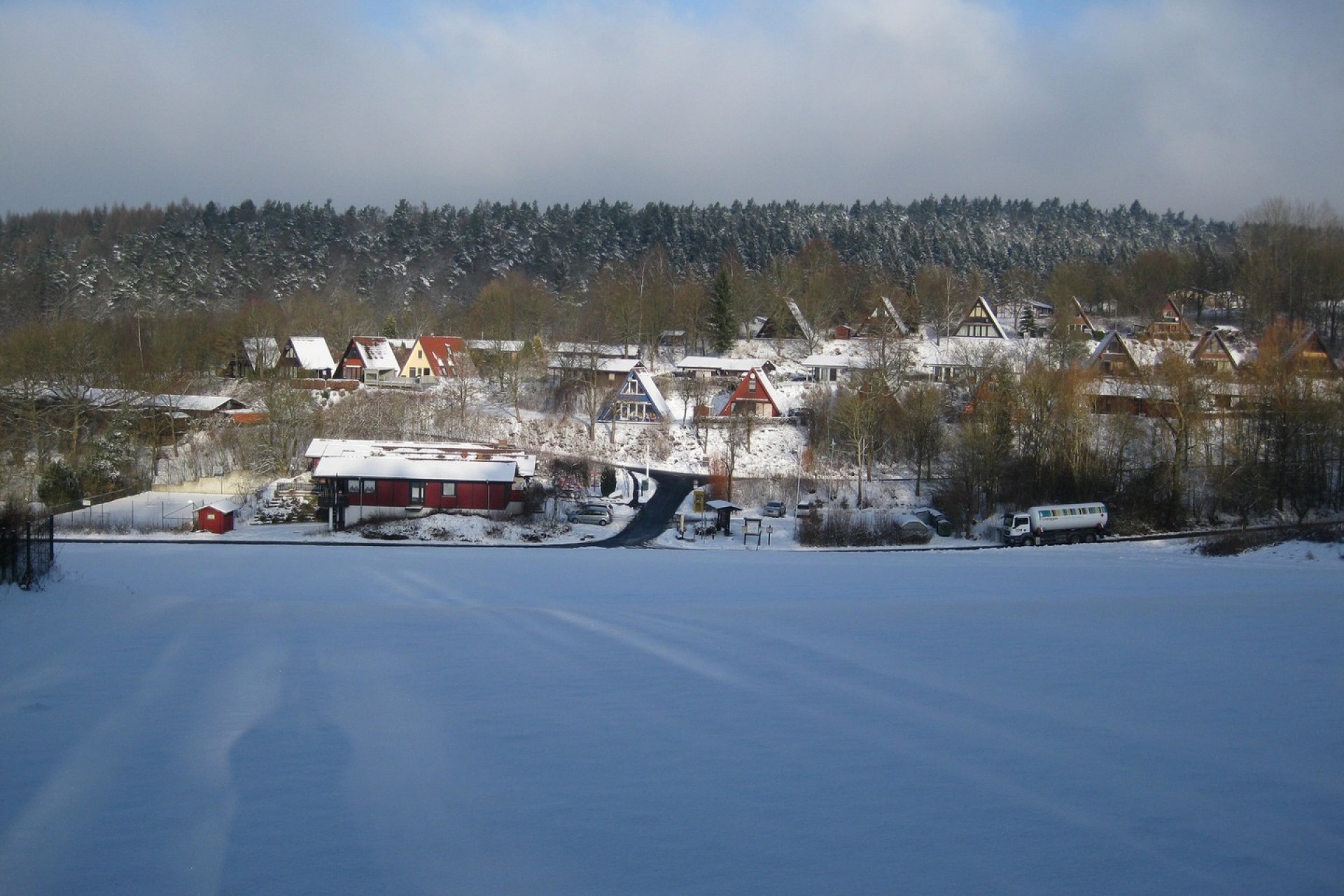 Flossfahrt auf der Fulda