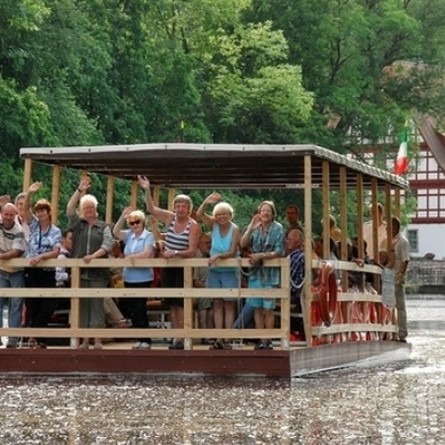 Floßfahrt auf der Fulda 540x400